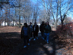 Group in park (Click to enlarge)