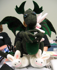 Dragon in bunny slippers (Click to enlarge)