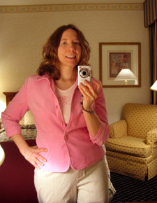Alyce in pink jacket (Click to enlarge)
