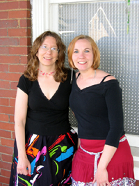 Alyce and her sister (Click to enlarge)