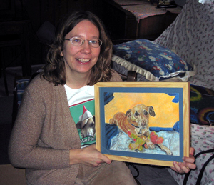 Alyce with Una portrait (Click to enlarge)