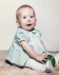 Alyce at 7 months (Click to enlarge)