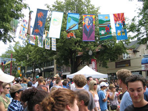 Art Fest street (Click to enlarge)