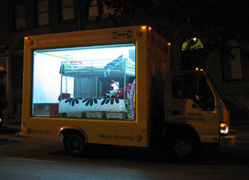 IKEA truck (Click to enlarge)
