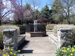 Sculpture garden (Click to enlarge)