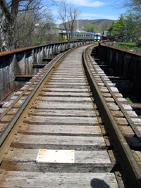 Bellefonte railroad tracks (Click to enlarge)