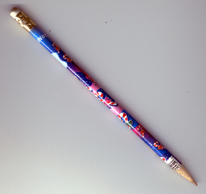 Candy Cane Pencil (Click to enlarge)