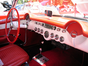 Interior of sexy car (Click to enlarge)