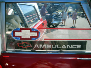 Ambulance window (Click to enlarge)