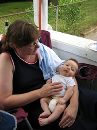 The Cousin with the baby (Click to enlarge)