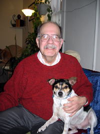Dad with Pee-Wee (Click to enlarge)