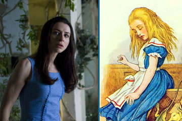 SyFy's Alice compared to Tenniel's Alice