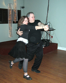 Social Butterfly and The Actor doing the tango (Click to enlarge)