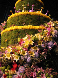 Flower cake (Click to enlarge)