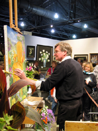 Artist painting (Click to enlarge)
