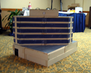 Sheraton scale model (Click to enlarge)
