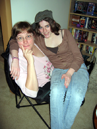 The Cousin and her daughter (Click to enlarge)