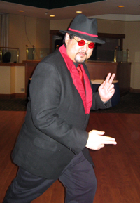 Doc dancing (Click to enlarge)