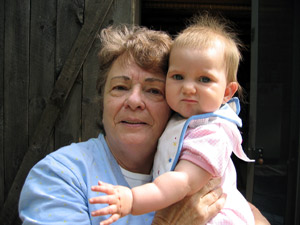 My niece and her grandma (Click to enlarge)