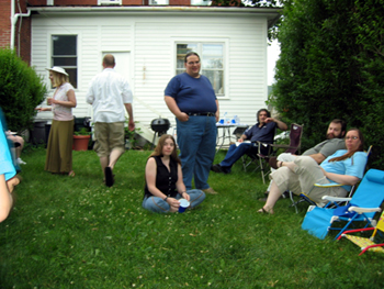 Yard party (Click to enlarge)