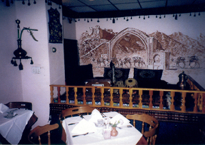 Kabul restaurant (Click to enlarge)