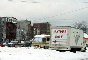 Leather sale (Click to enlarge)