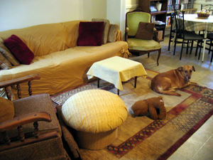 Living room, after (Click to enlarge)