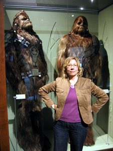 Alyce with the Wookies (Click to enlarge)