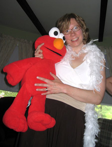 Alyce with Elmo (Click to enlarge)
