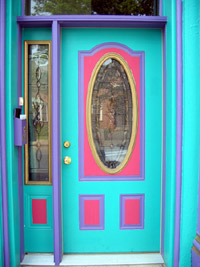 Colorful door (Click to enlarge)