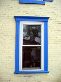 Poster in window (Click to enlarge)