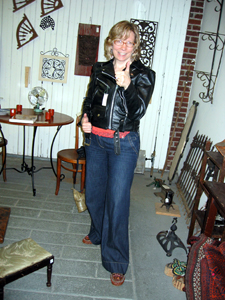 Alyce channels the Fonz (Click to enlarge)