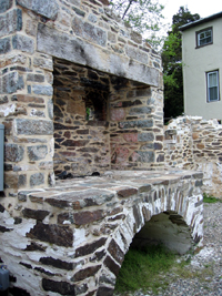 Fireplace at Martin's Tavern (Click to enlarge)