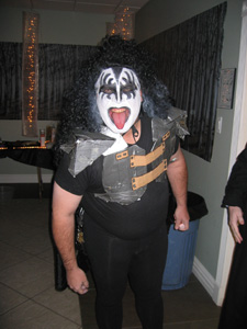 Gene Simmons costume (Click to enlarge)