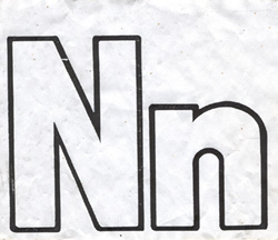 Found letter "N" (Click to enlarge)