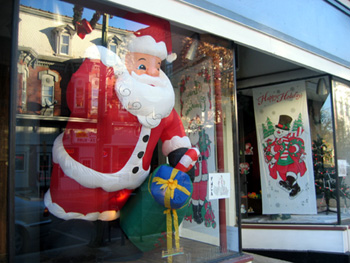 Santa in window (Click to enlarge)