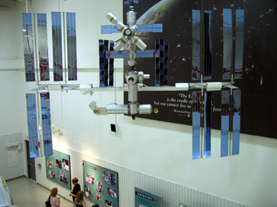 International Space Station model (Click to enlarge)