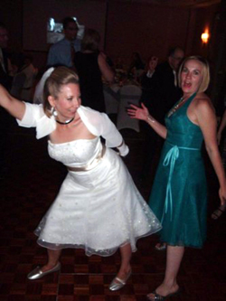 Alyce and sister dancing (Click to enlarge)