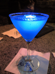 Blue martini (Click to enlarge)