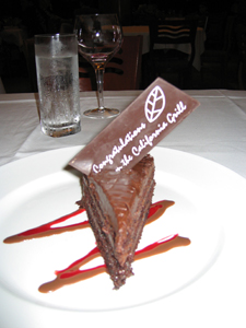 Chocolate Cake (Click to enlarge)