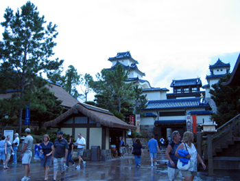 Japan section of Epcot (Click to enlarge)