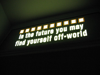 Sign from Space Mountain (Click to enlarge)