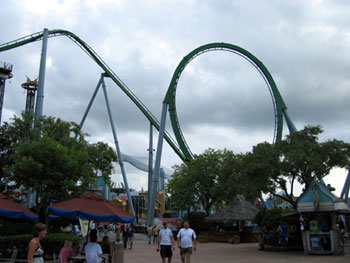 Incredible Hulk Coaster (Click to enlarge)