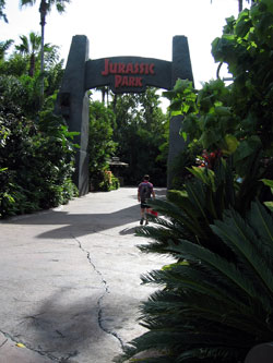 Jurassic Park sign (Click to enlarge)