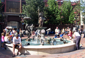 Muppet fountain (Click to enlarge)