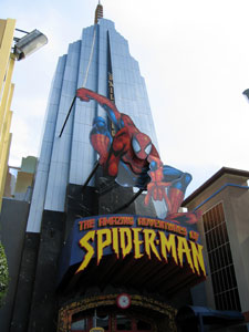 Spider-Man ride (Click to enlarge)