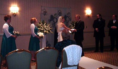 Wedding ceremony (Click to enlarge)