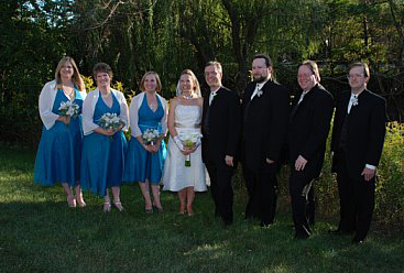 Wedding party, serious (Click to enlarge)