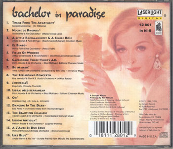 Bachelor in Paradise - back cover (Click to enlarge)