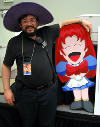 Con Chair and Hiroku-chan (Click to enlarge)